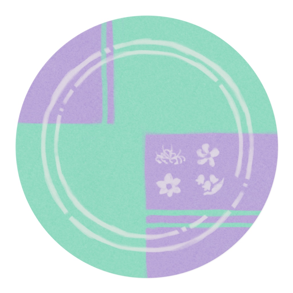 お花マスキングテープ