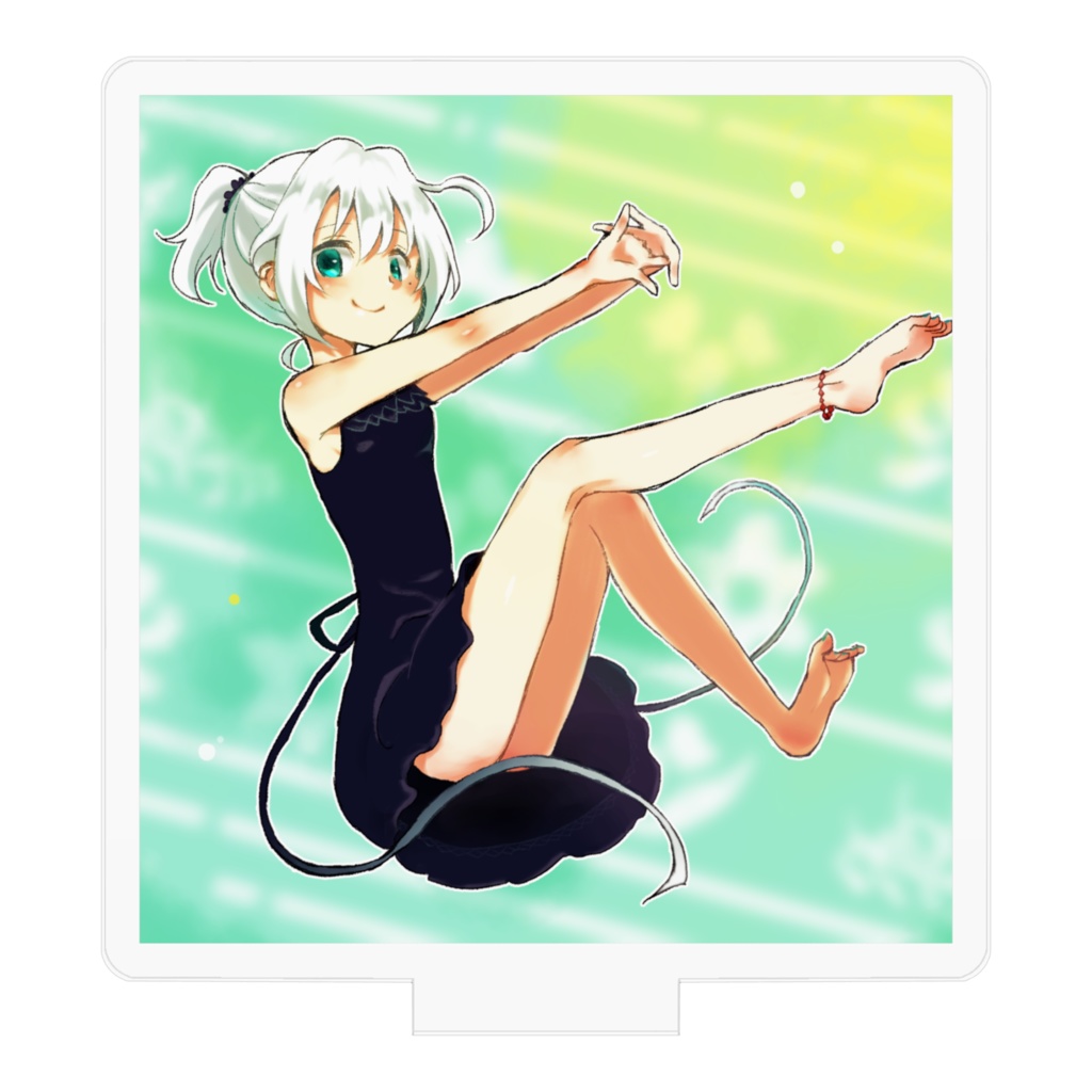 灰色ちゃんアクリルフィギュア