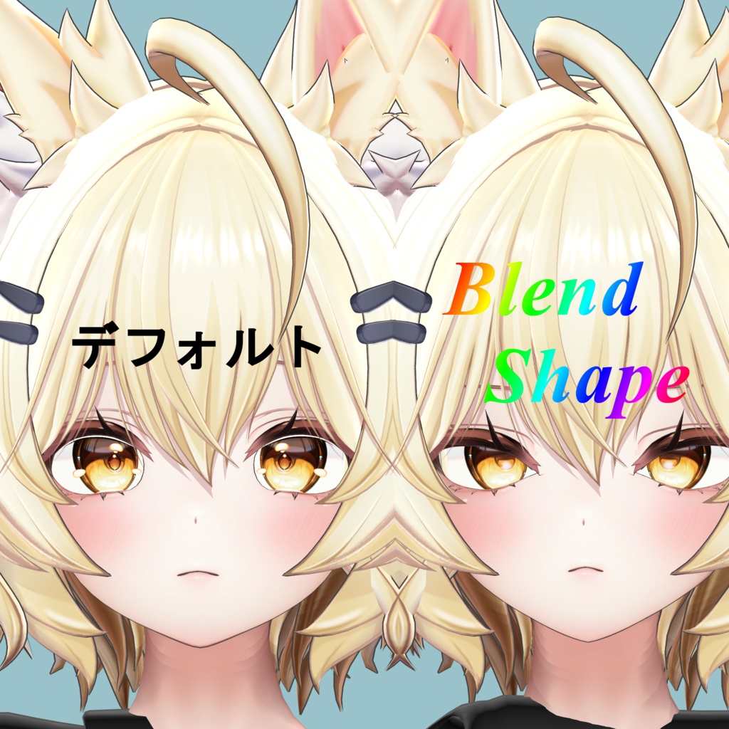 Mayo face Blendshape & Pose【1.01対応】