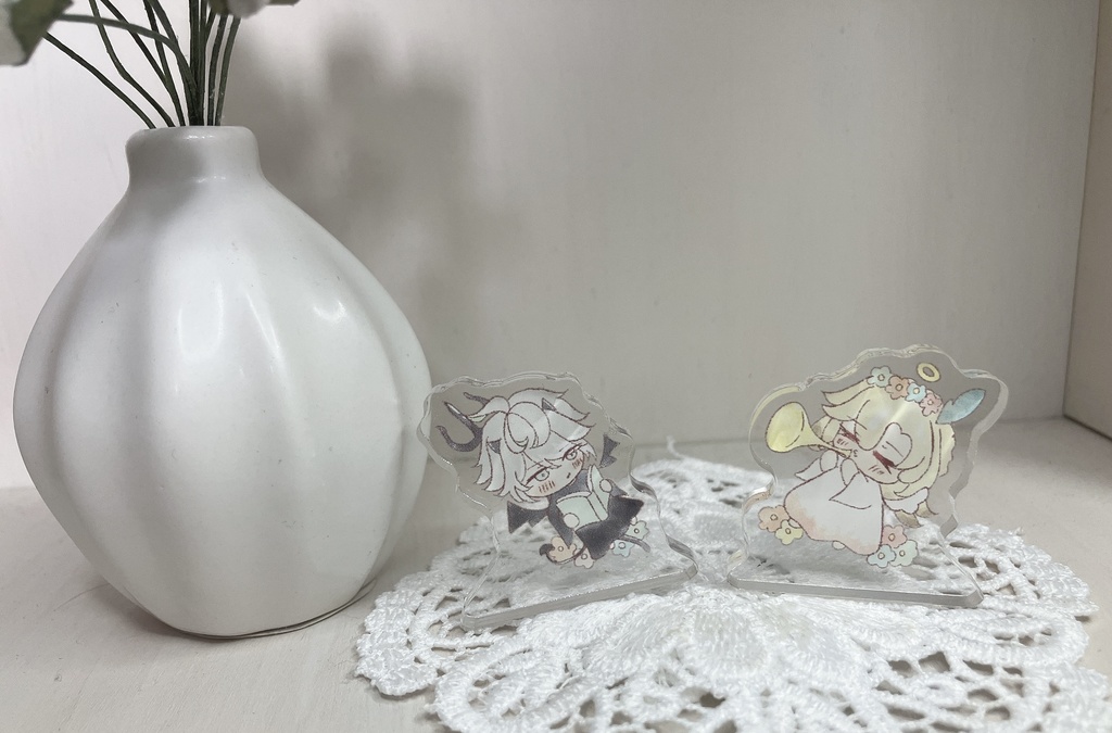 天使と悪魔のアルカヴェちゃんミニアクスタセット
