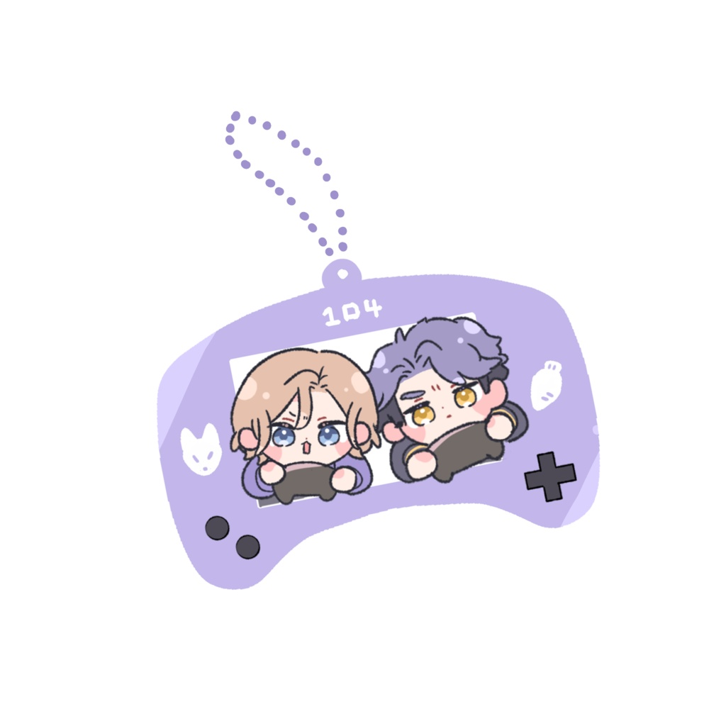 ゲームアクリルキーホルダー