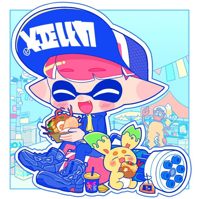 【スプラケット27】描き下ろしステッカー