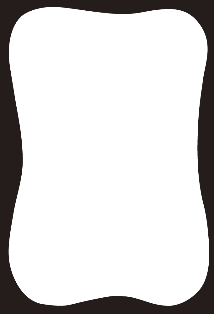 【表紙等印刷用】シンプルな枠素材