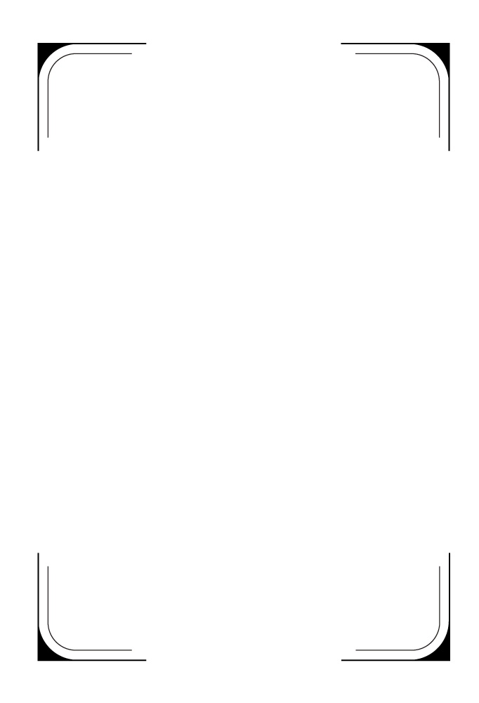 【表紙等印刷用】シンプルな枠素材