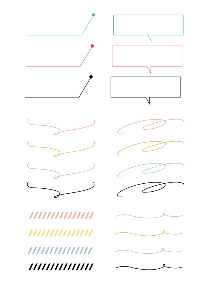 【表紙等印刷用】お品書き・表紙用素材セット