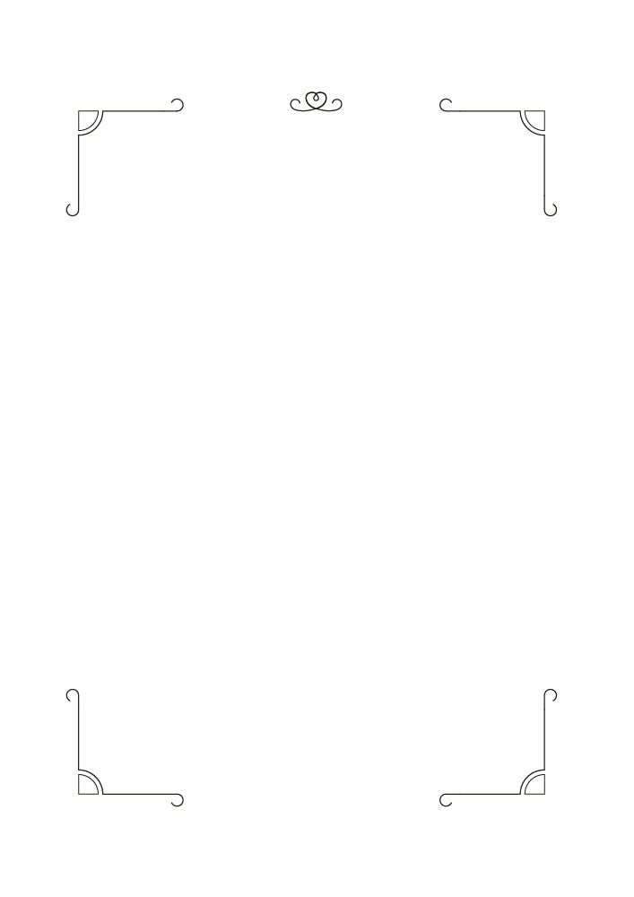 【表紙等印刷用】組み合わせフレームセット