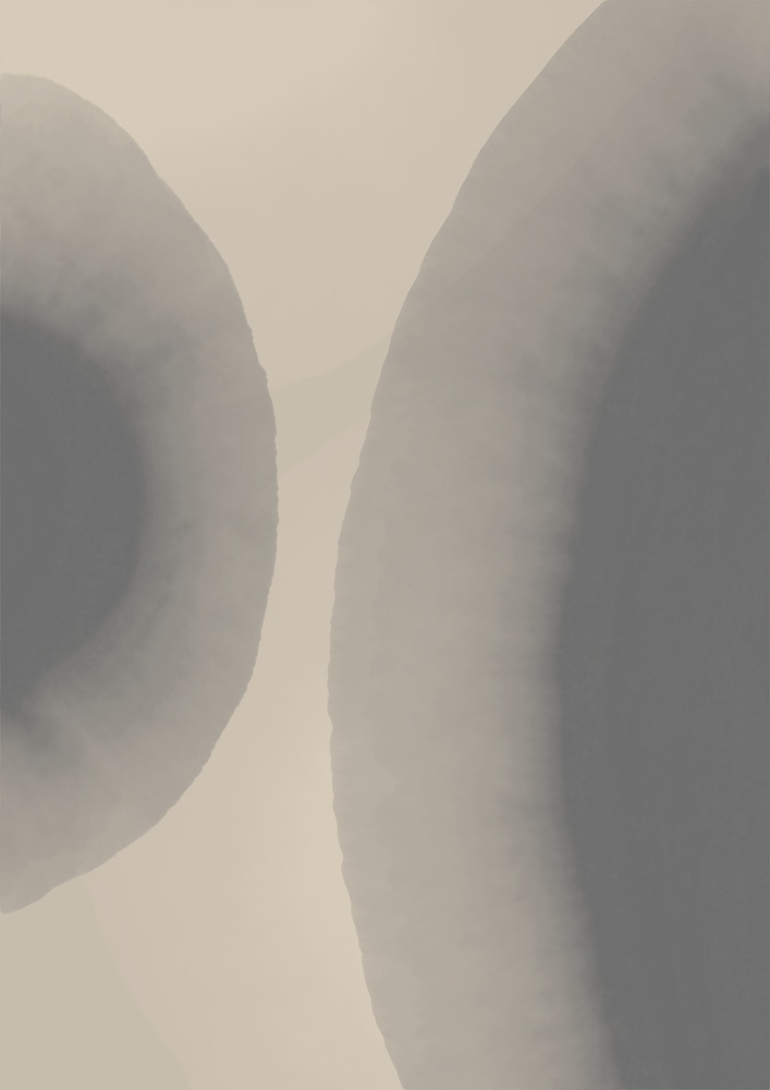 【表紙等印刷用】黒とベージュと紺の水彩素材