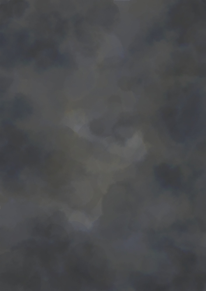 【表紙等印刷用】黒とベージュと紺の水彩素材