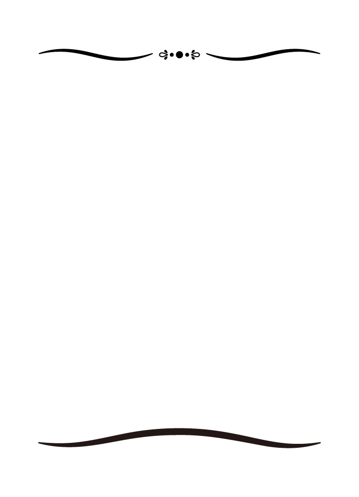 【印刷用高解像度】高さ変更自在・シンプルなフレーム集