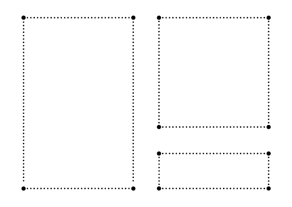 【印刷用高解像度】統一感のある紙面を作る・シンプルな枠素材集