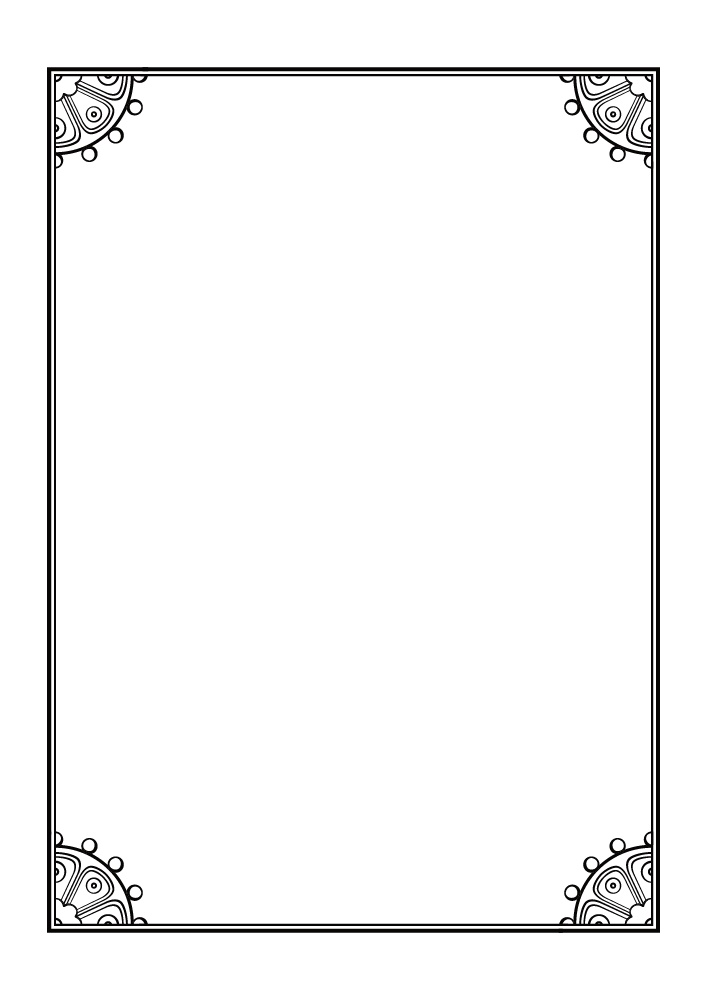 【印刷用高解像度】クラシカル × モダン ヨーロピアンフレーム&単体素材セット(20点)