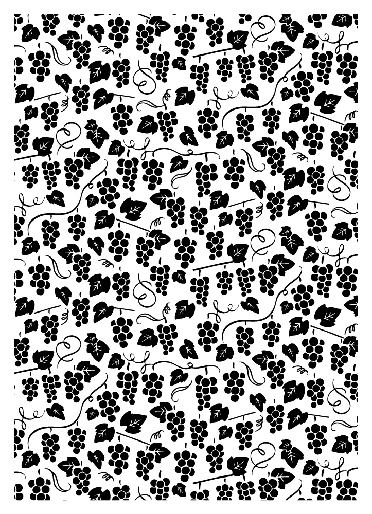 【印刷用高解像度】総柄フレームコンプリートセット