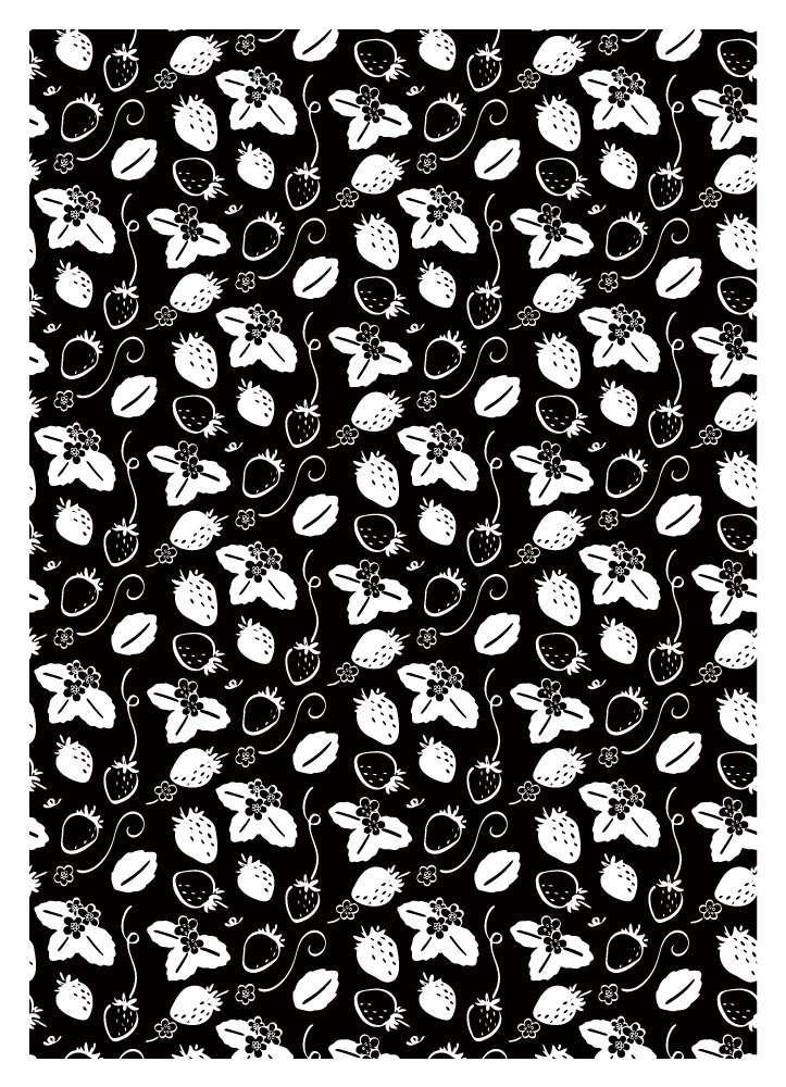 【印刷用高解像度】総柄フレームコンプリートセット