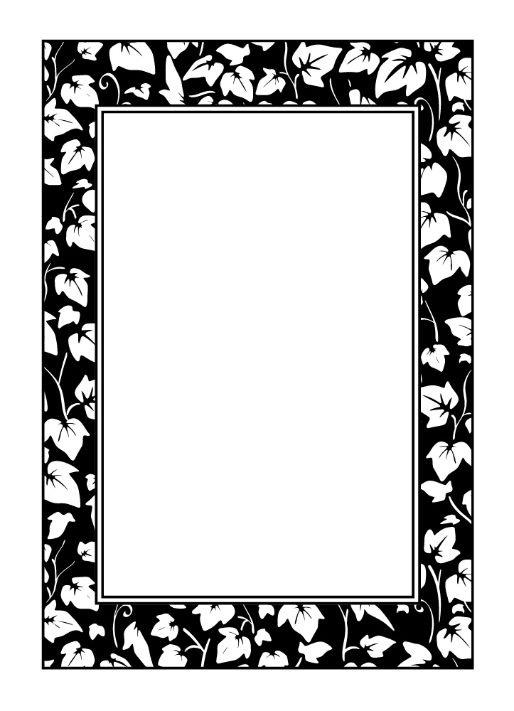 【印刷用高解像度】総柄フレームコンプリートセット