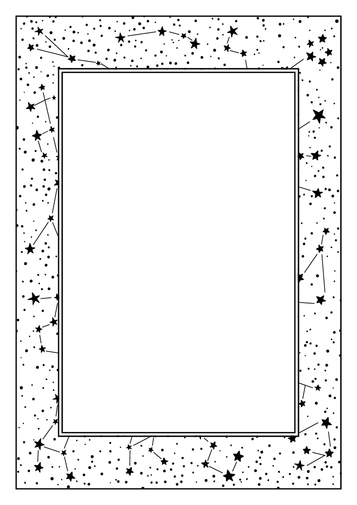 【印刷用高解像度】総柄フレームコンプリートセット
