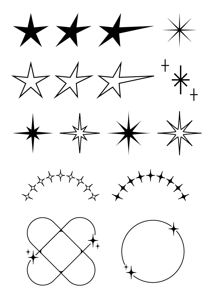 【印刷用高解像度】平成レトロY2K素材集