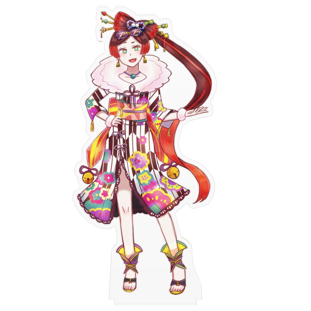 ビッグアクリルフィギュア Thanks you! アメ