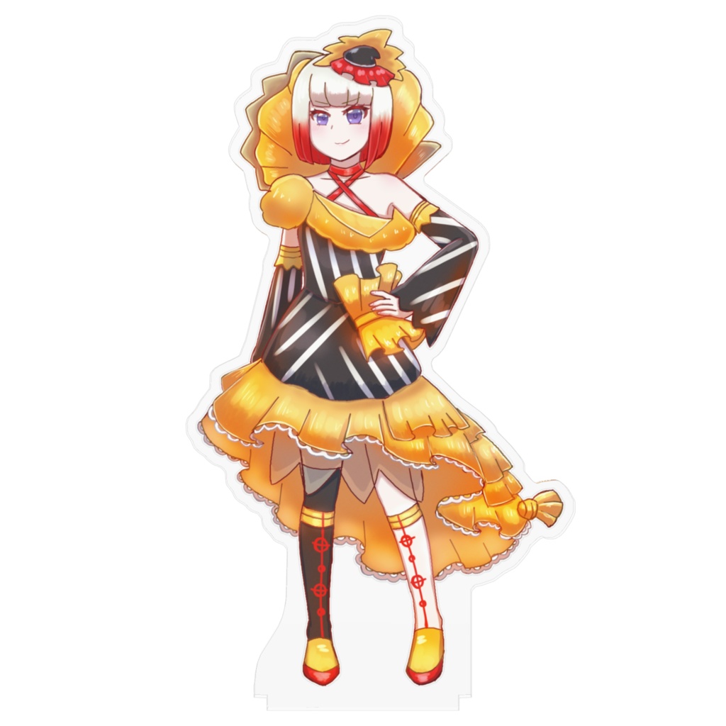 ビッグアクリルフィギュア Thanks you! ヒルメ