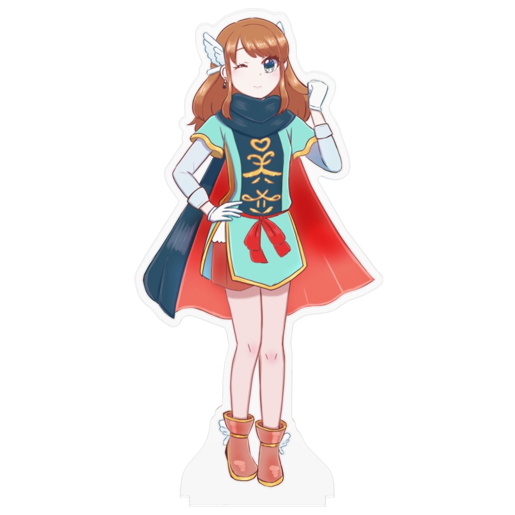 ビッグアクリルフィギュア Thanks you! クリス