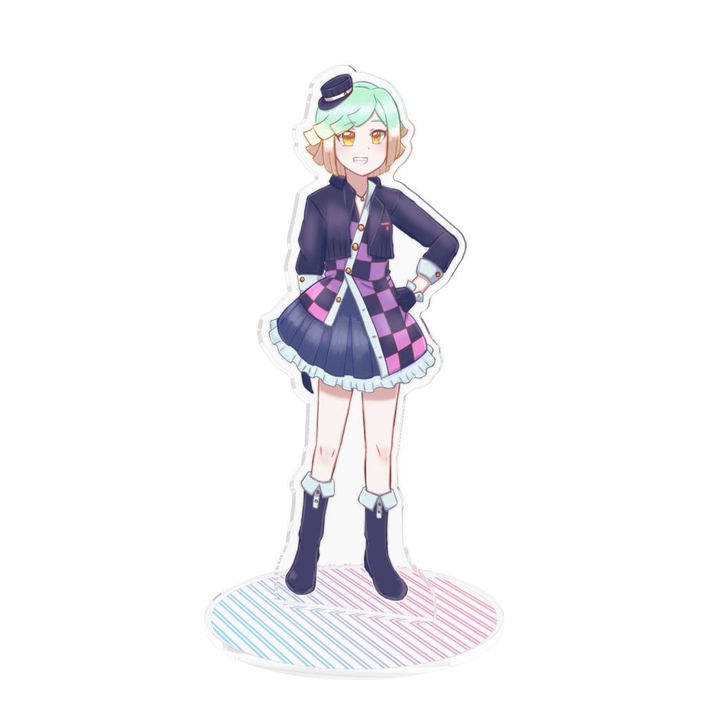ビッグアクリルフィギュア Thanks you! ニェコ
