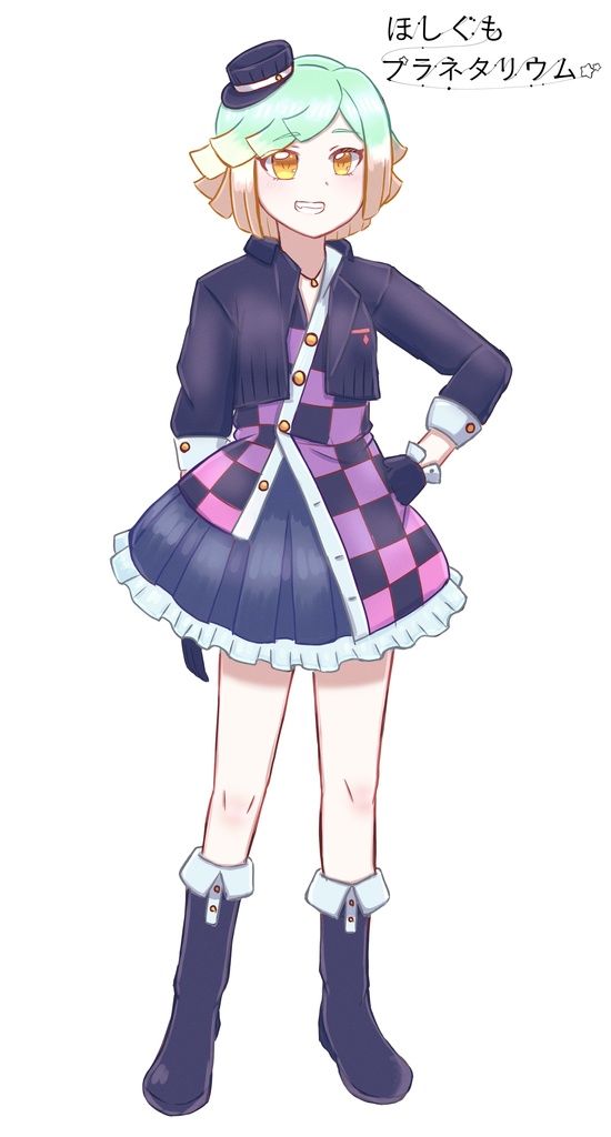 ビッグアクリルフィギュア Thanks you! ニェコ