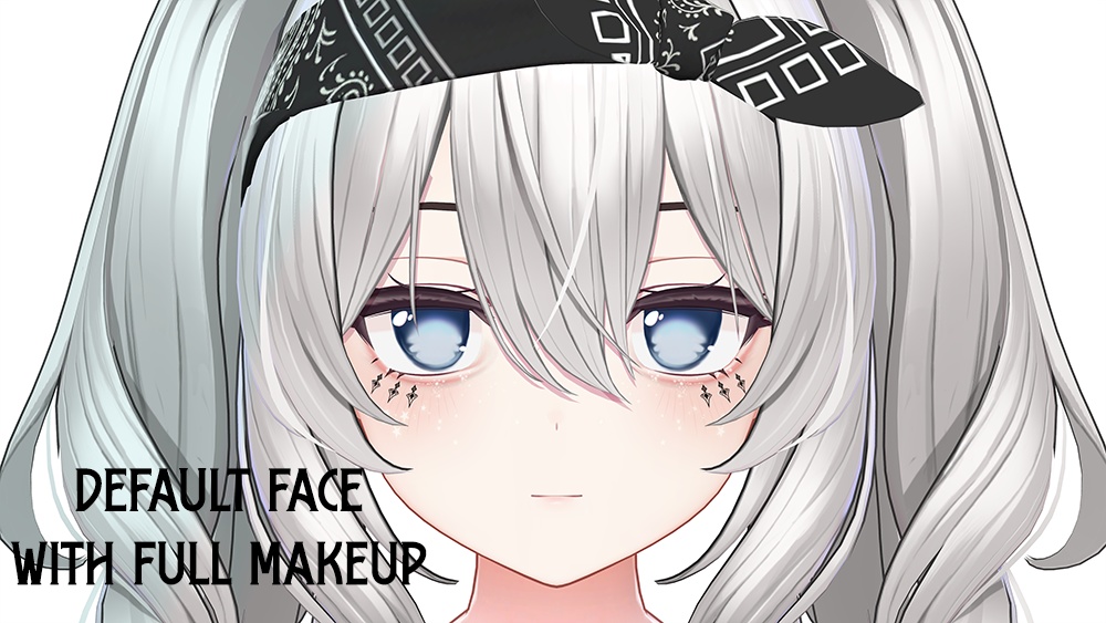 『Makeup, Eye texture, Freckles, Face Blendshape』 『Milltina - ミルティナ』