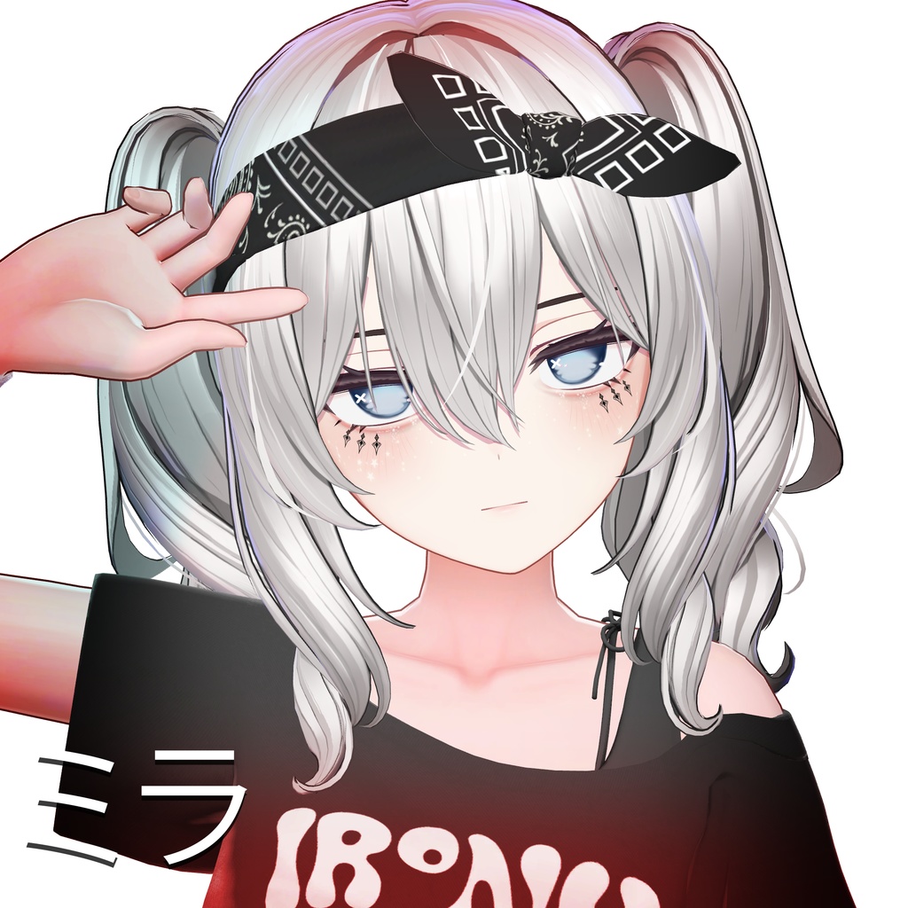 『Makeup, Eye texture, Freckles, Face Blendshape』 『Milltina - ミルティナ』