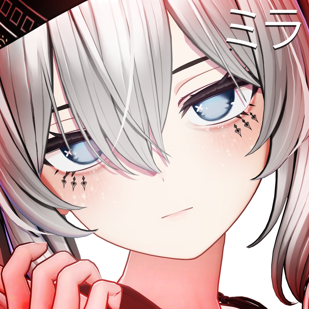 『Makeup, Eye texture, Freckles, Face Blendshape』 『Milltina - ミルティナ』
