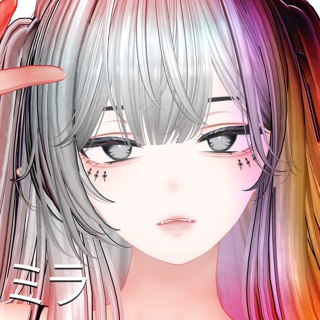 『Makeup, Eye texture, Freckles, Face Blendshape』 『Shinra-森羅』