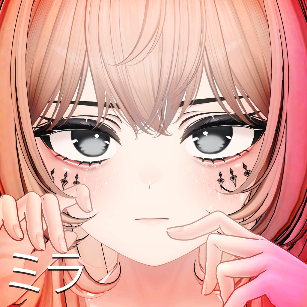 『Makeup, Eye texture, Freckles, Face Blendshape』 『Manuka-マヌカ』