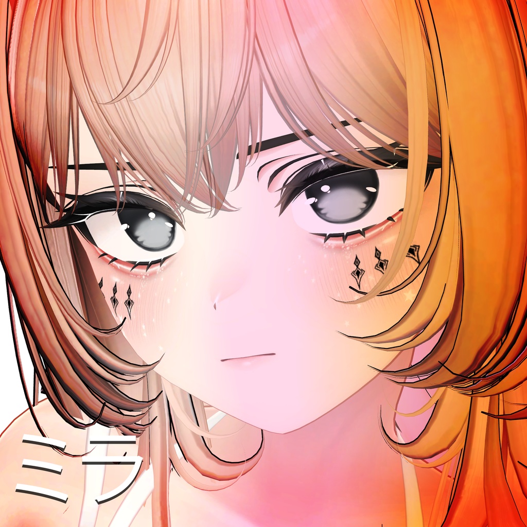 『Makeup, Eye texture, Freckles, Face Blendshape』 『Manuka-マヌカ』