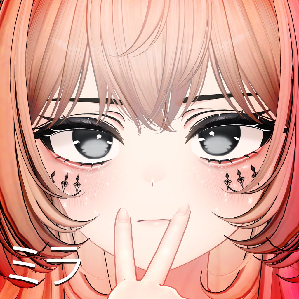 『Makeup, Eye texture, Freckles, Face Blendshape』 『Manuka-マヌカ』