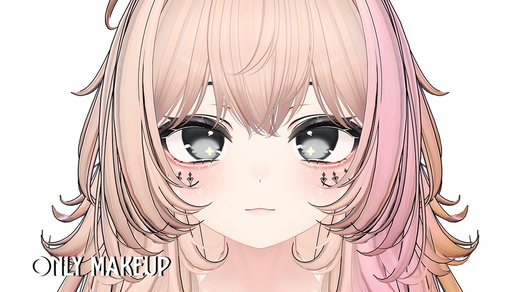 『Makeup, Eye texture, Freckles, Face Blendshape』 『Manuka-マヌカ』