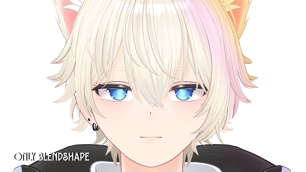 『Makeup, Eye texture, Face Blendshape』 『Kanata-彼方』