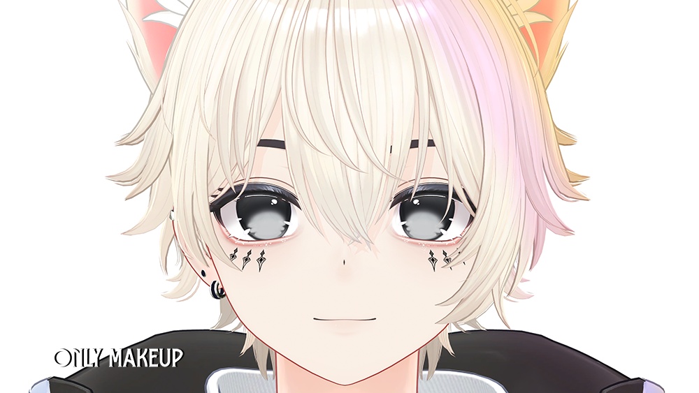 『Makeup, Eye texture, Face Blendshape』 『Kanata-彼方』