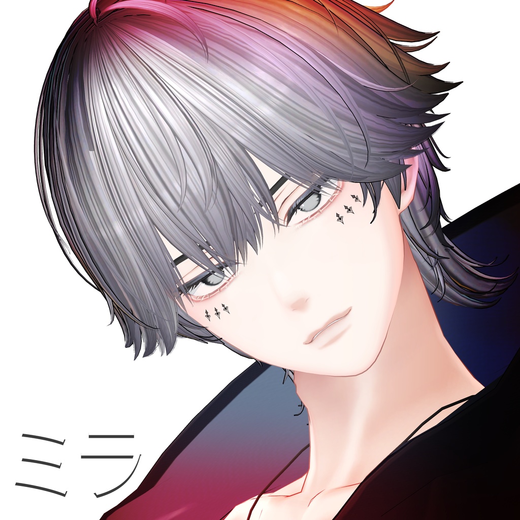 『Makeup, Eye texture, Face Blendshape』 『Minase-水瀬』