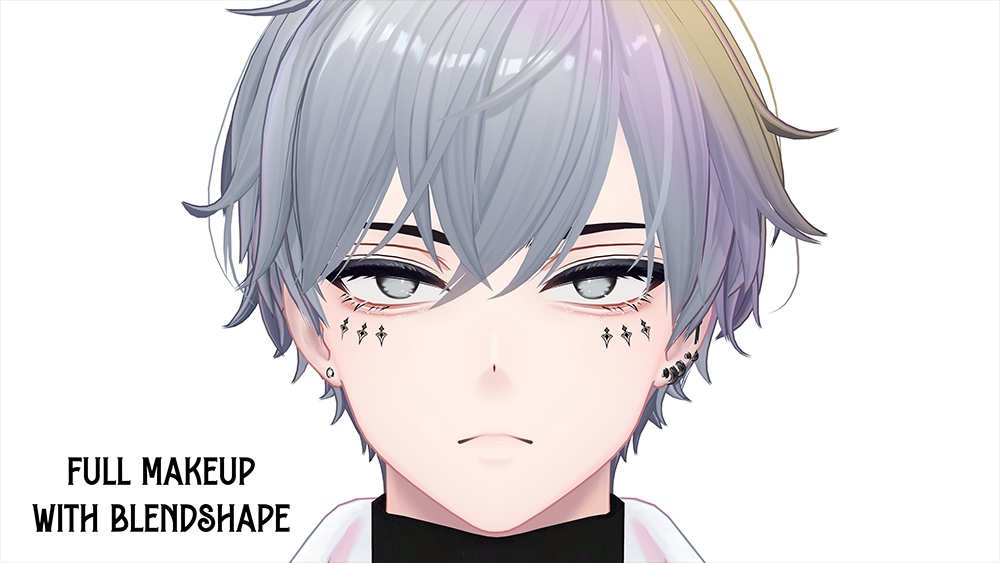 『Makeup, Eye texture, Face Blendshape』 『Komano-狛乃』