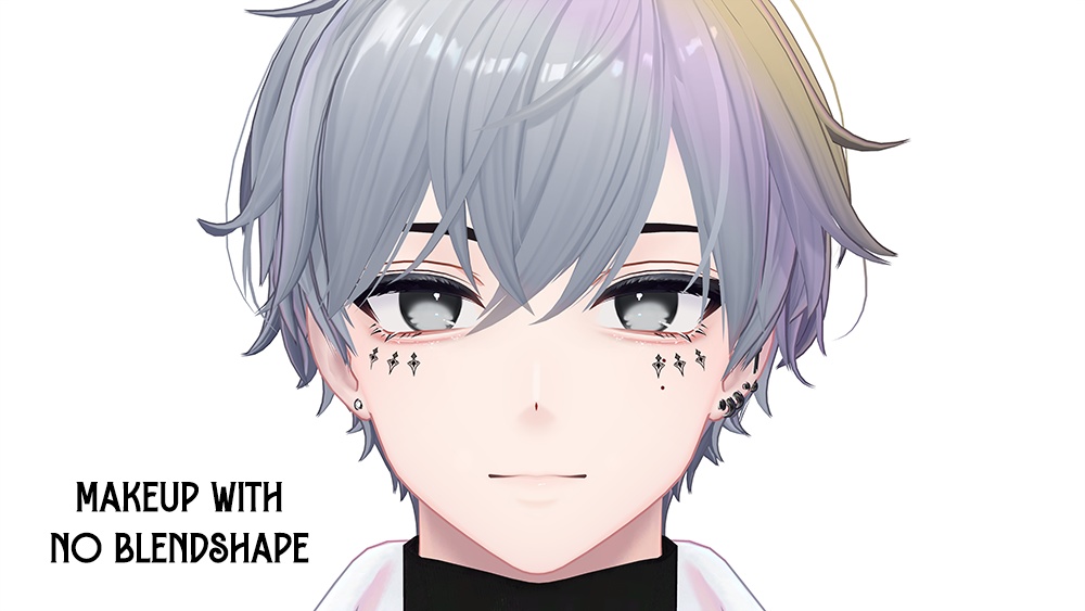 『Makeup, Eye texture, Face Blendshape』 『Komano-狛乃』
