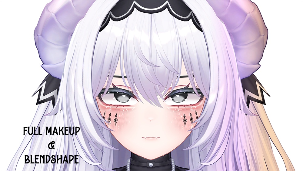 『Makeup, Eye texture, Freckles, Face Blendshape』 『Airi-愛莉』