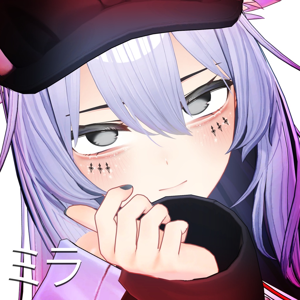 『Makeup, Eye texture, Freckles, Face Blendshape』 『kikyo-桔梗』