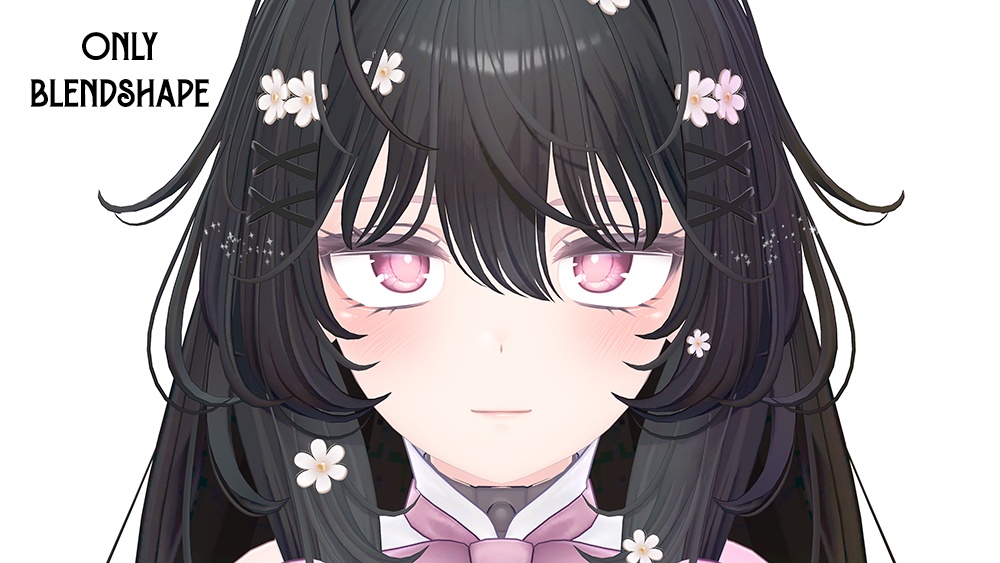 『Makeup, Eye texture, Freckles, Face Blendshape』 『Selestia-セレスティア』