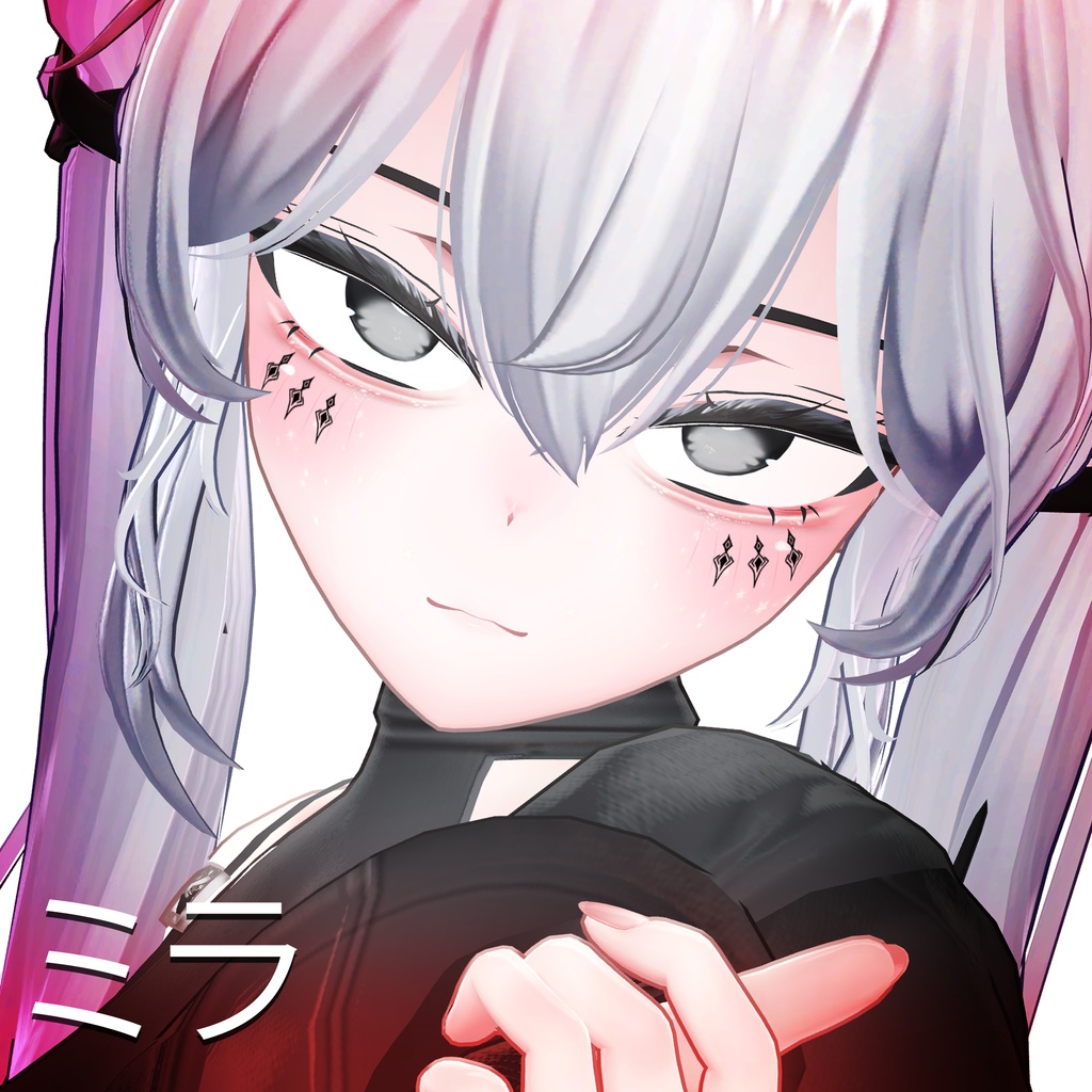 『Makeup, Eye texture, Freckles, Face Blendshape』 『Sio-しお』