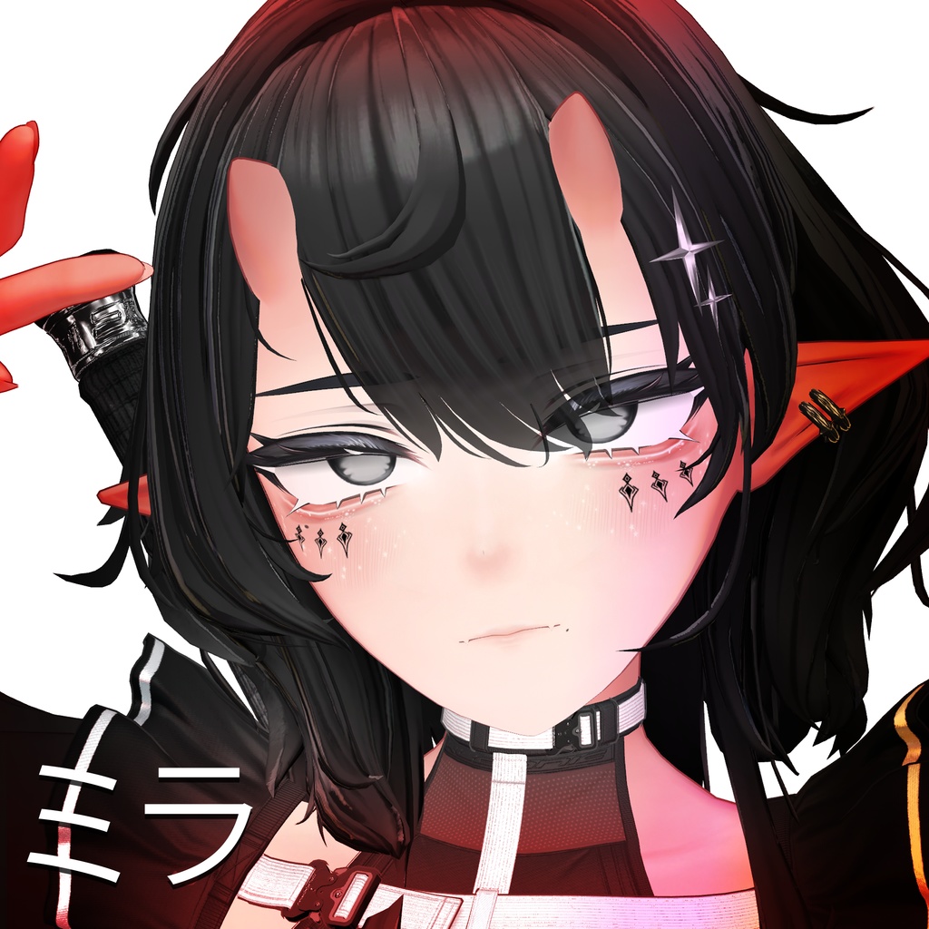 『Makeup, Eye texture, Freckles, Face Blendshape』 『Uruki-ウルキ』