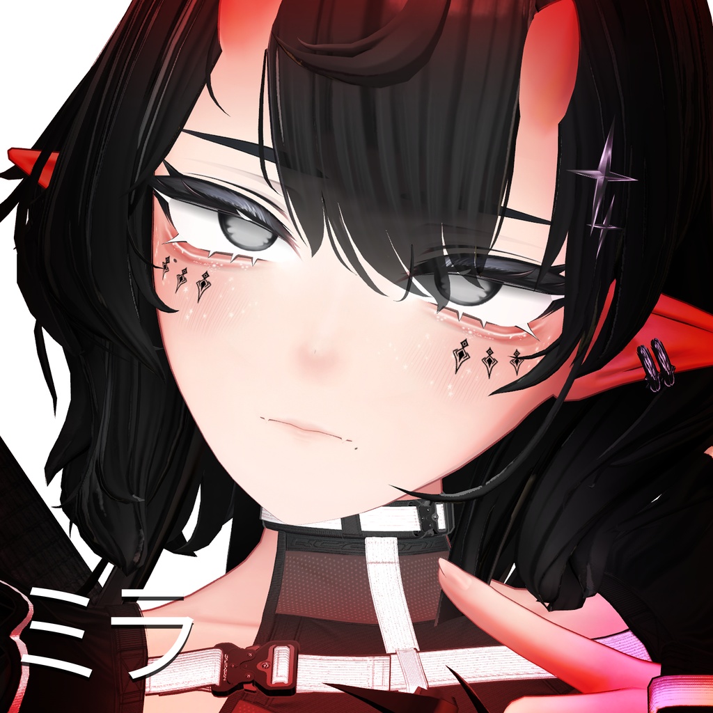 『Makeup, Eye texture, Freckles, Face Blendshape』 『Uruki-ウルキ』