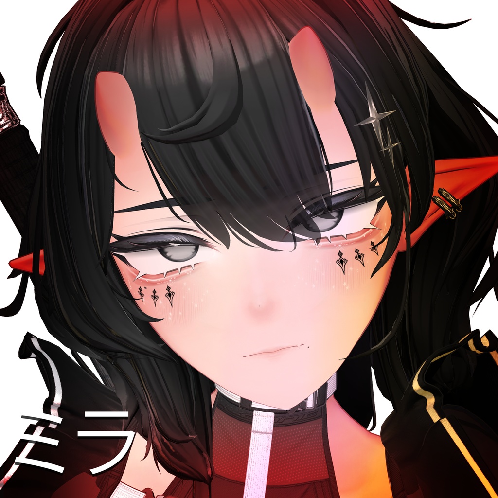 『Makeup, Eye texture, Freckles, Face Blendshape』 『Uruki-ウルキ』