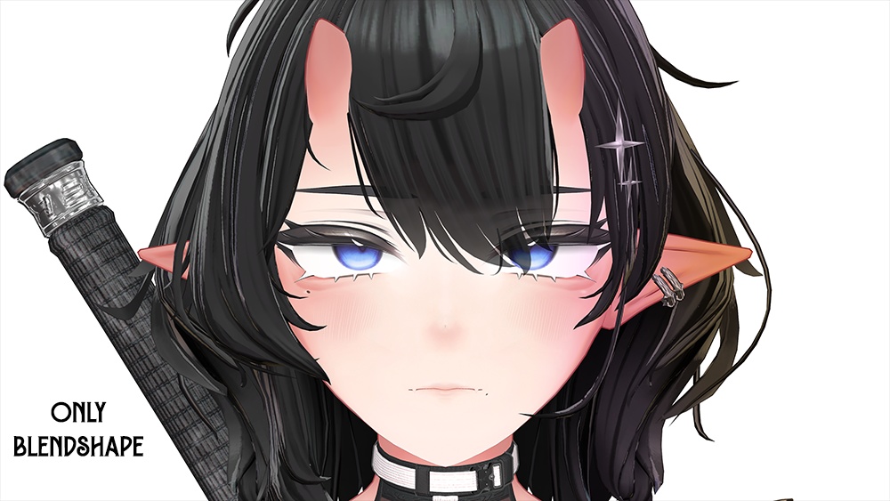 『Makeup, Eye texture, Freckles, Face Blendshape』 『Uruki-ウルキ』