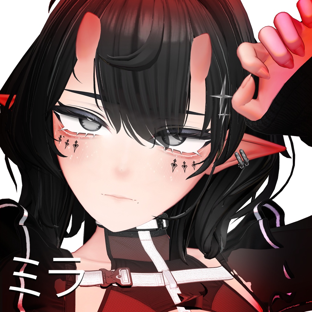 『Makeup, Eye texture, Freckles, Face Blendshape』 『Uruki-ウルキ』