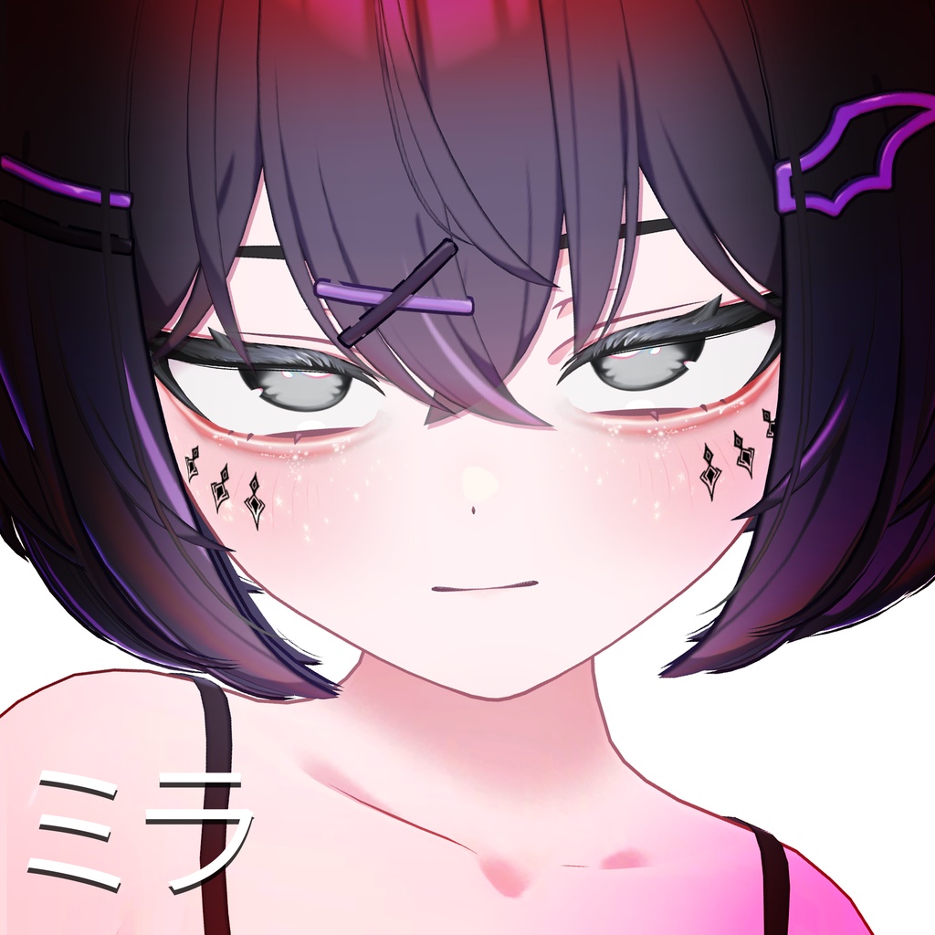 『Makeup, Eye texture, Freckles, Face Blendshape』 『Chocolat-ショコラ』