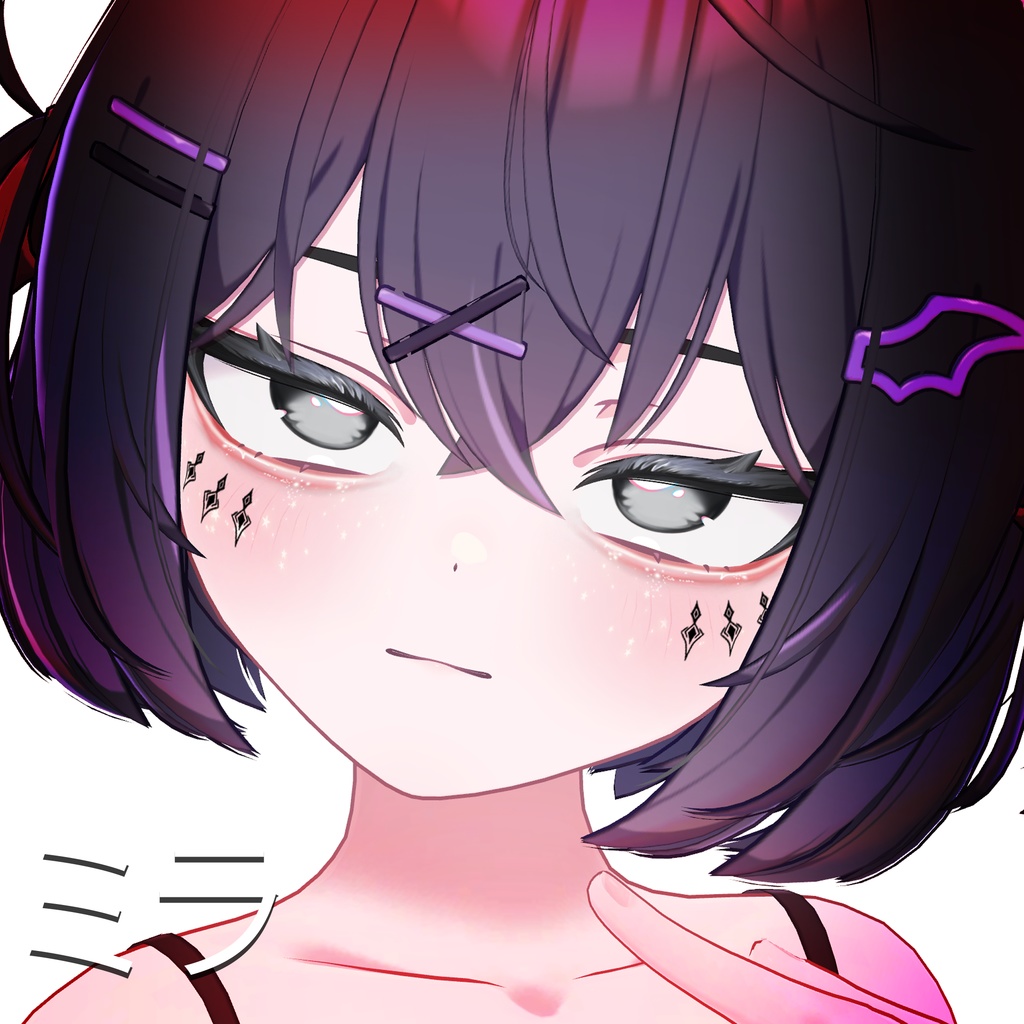 『Makeup, Eye texture, Freckles, Face Blendshape』 『Chocolat-ショコラ』