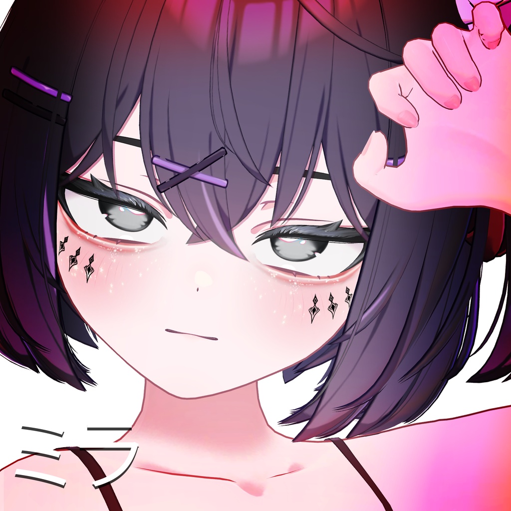 『Makeup, Eye texture, Freckles, Face Blendshape』 『Chocolat-ショコラ』